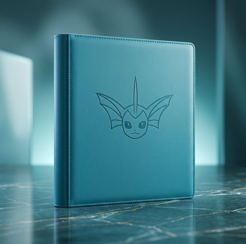 Official Pokémon TCG Vaporeon 12-Pocket Premium Binder (480 Slots)