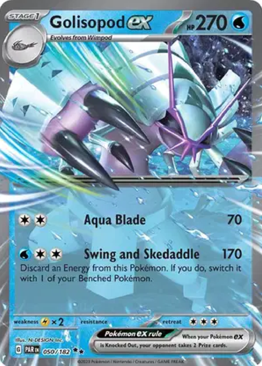2023 Pokémon Golisopod ex #050/182 (English)