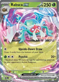 2023 Pokémon Rabsca ex #025/182 (English)
