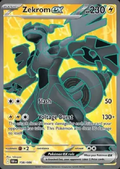 2025 Pokémon Zekrom ex Custom Proxy #158/086 (English)