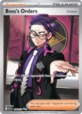 Boss's Orders (Corbeau) #256/217 - Full Art Supporter (English)