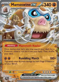 2025 Pokémon Mamoswine ex #079/159 (English)