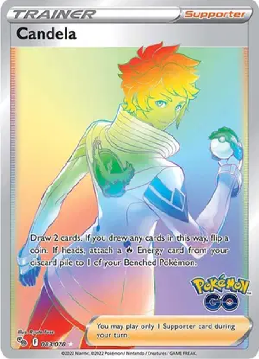 2022 Candela #083/078 - Secret Rare Supporter (English)