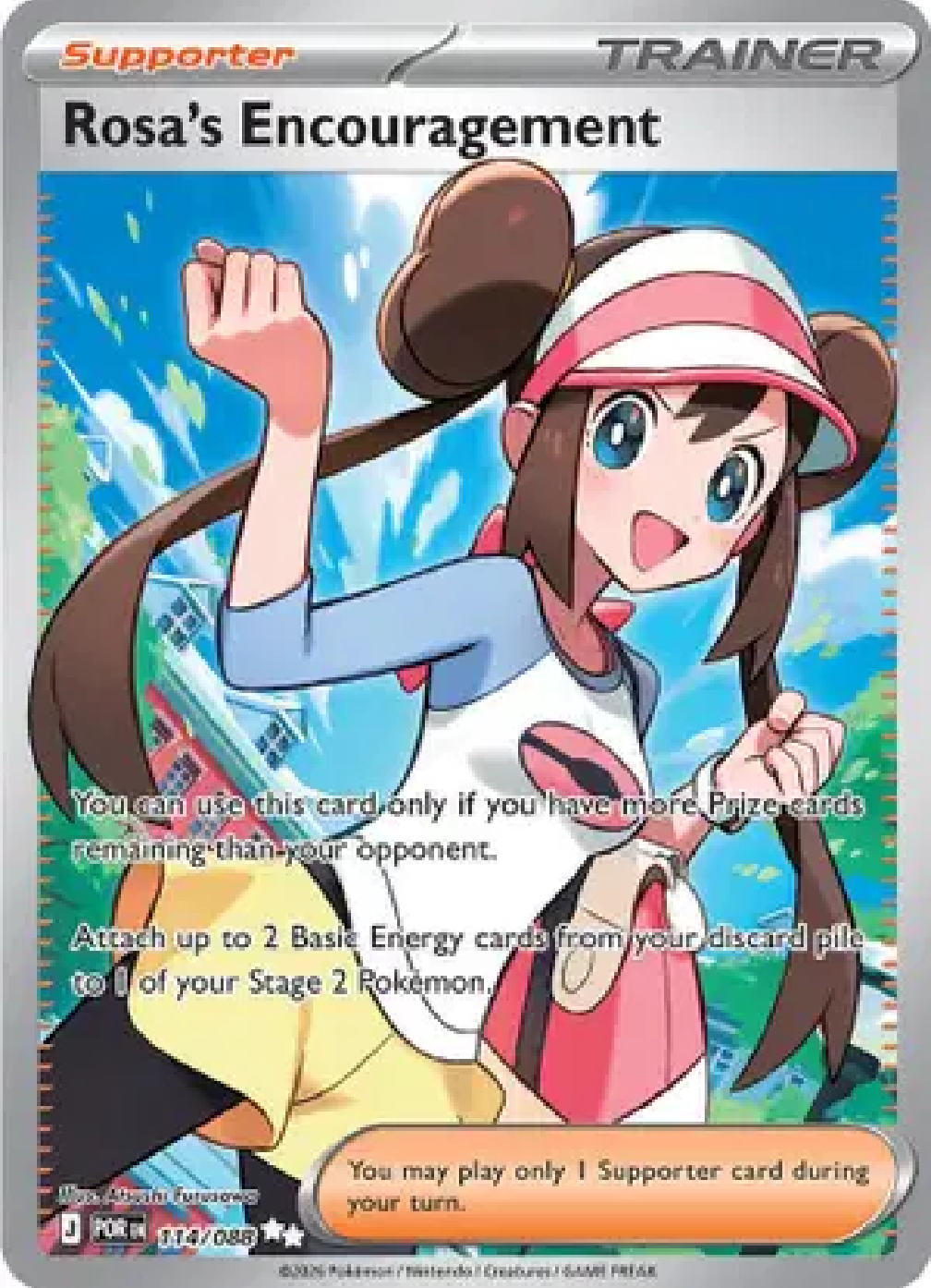 Rosa's Encouragement #114/088 - Full Art Supporter (English)