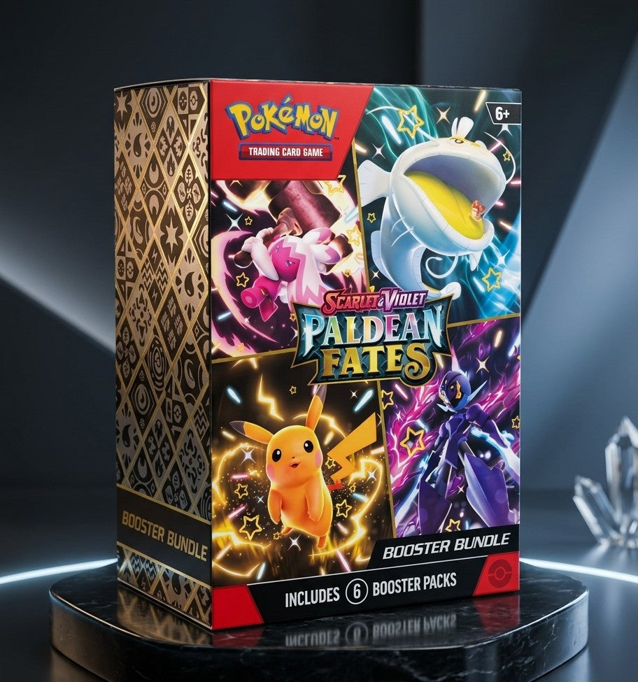Paldean Fates Booster Bundle (6 Packs) – Premium Edition